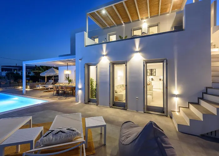 Akoya Pearl - Sea Front Villa Ambelas